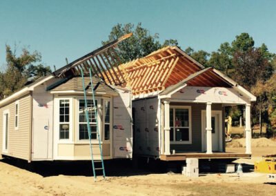 Double Wide Mobile home Setup