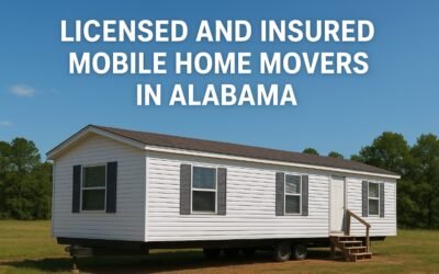 Finding Licensed and Insured Mobile Home Movers in Alabama