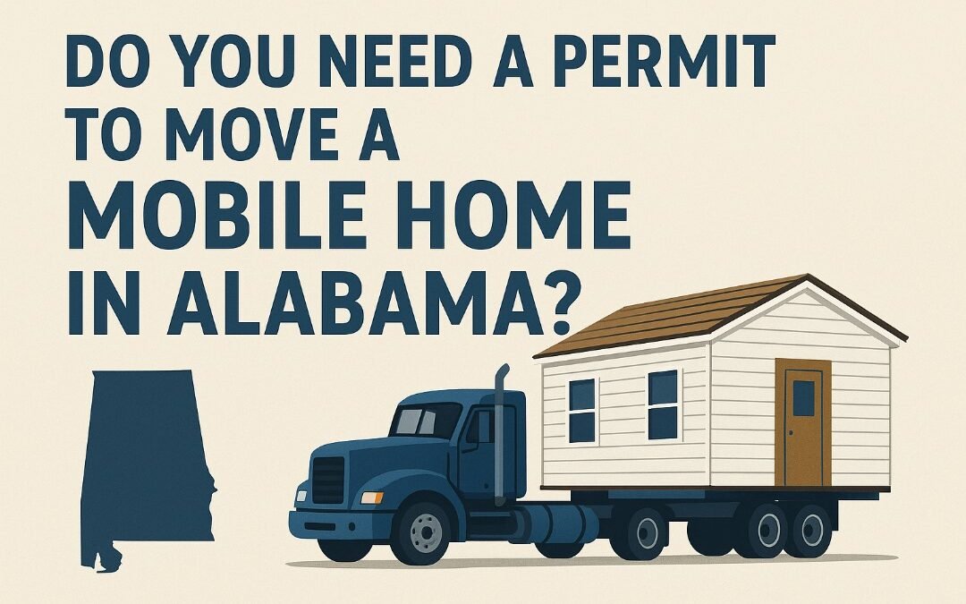 Do You Need a Permit to Move a Mobile Home in Alabama?
