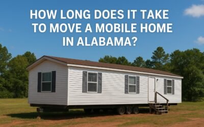 How Long Does It Take to Move a Mobile Home in Alabama?