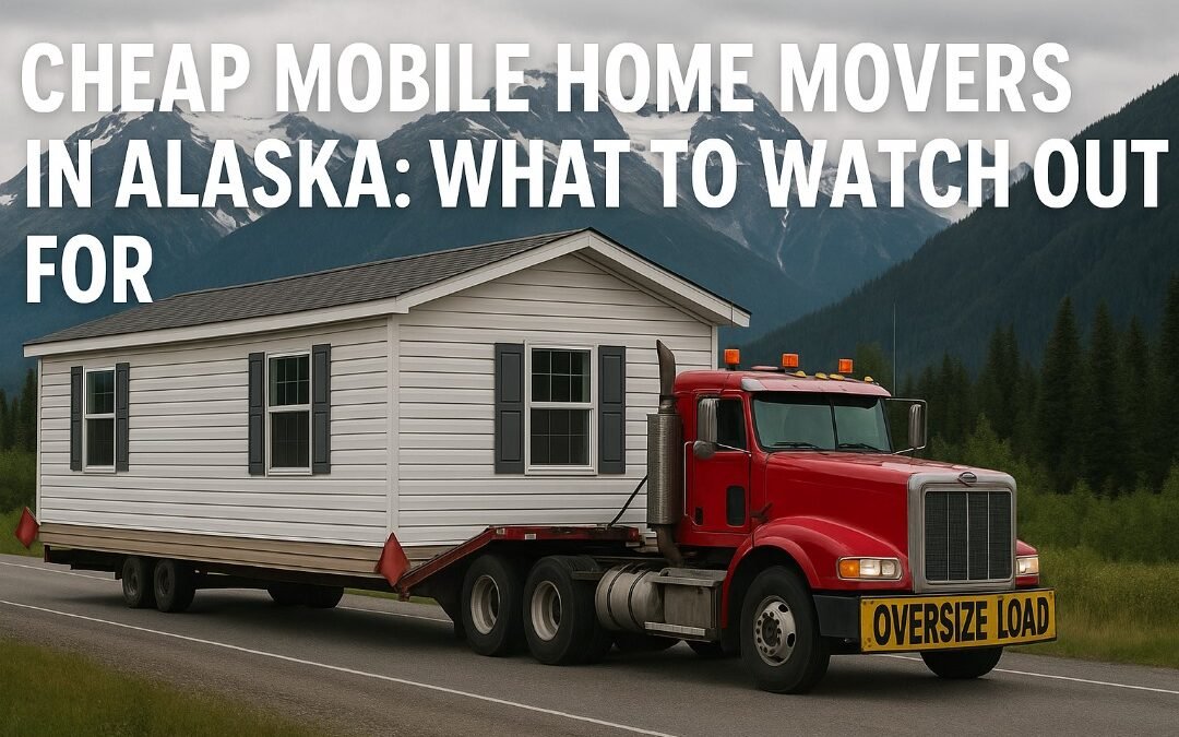 Cheap Mobile Home Movers in Alaska: What to Watch Out For